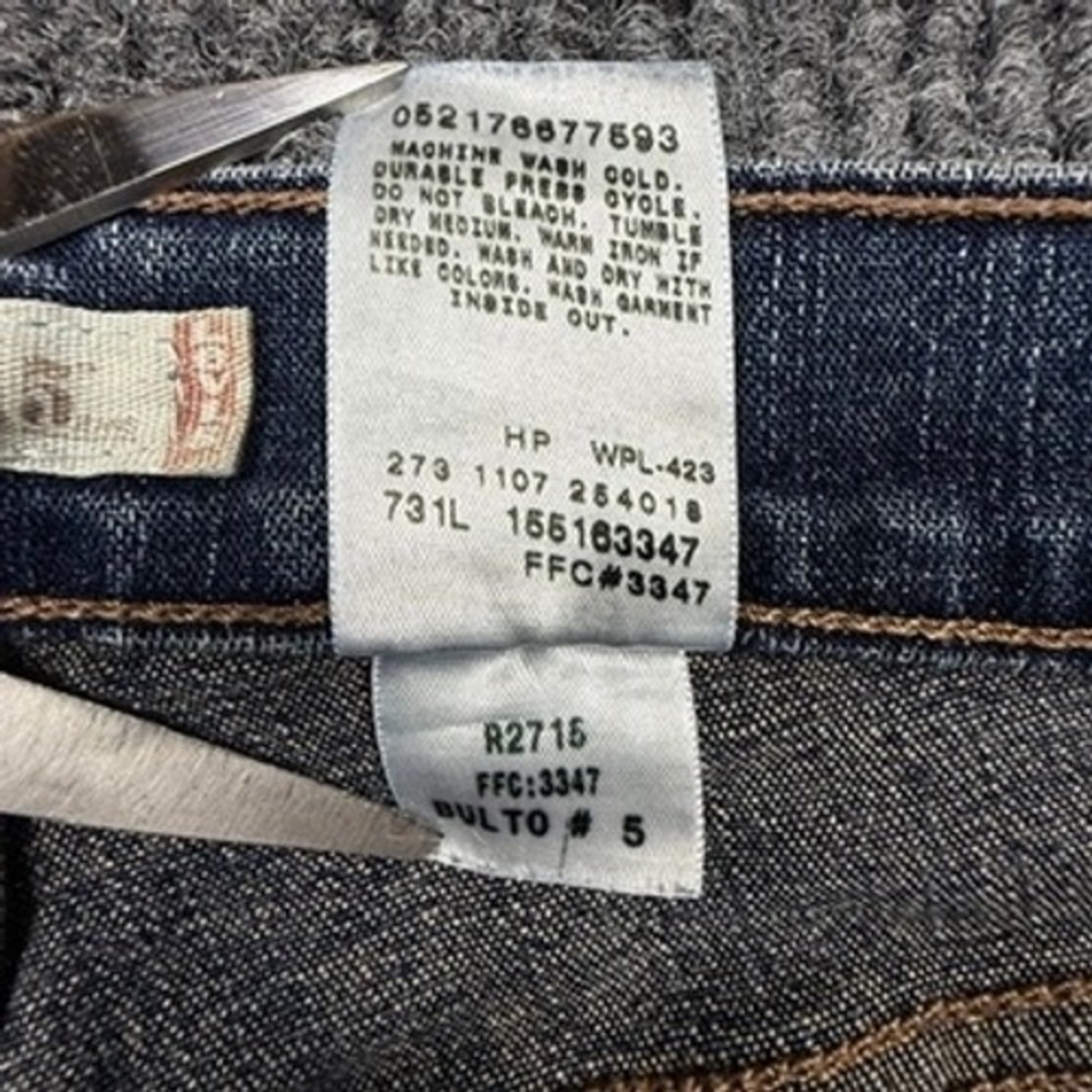 Levis 515 Bootcut Jeans Womens 4M Medium Wash Denim Stretch Mid Rise Y2K/2007 - Picture 11 of 14